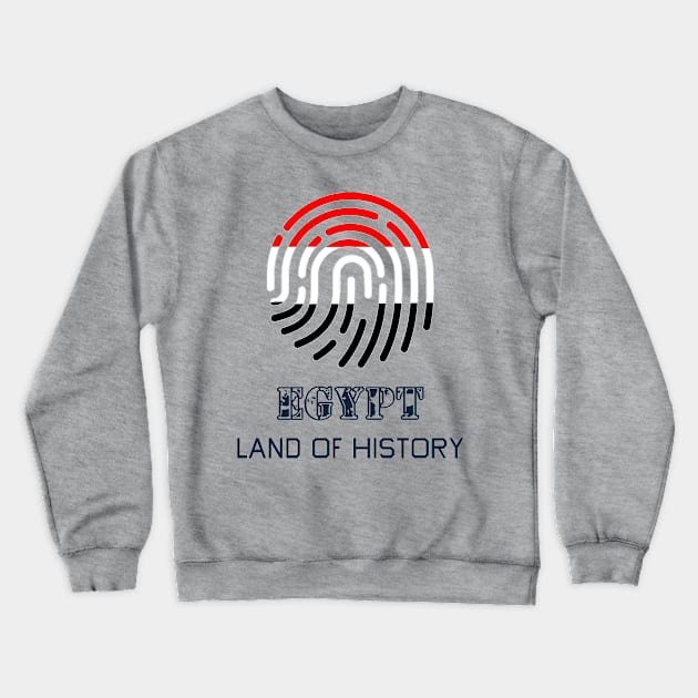 Egypt - Land of history Crewneck Sweatshirt by ADEL99